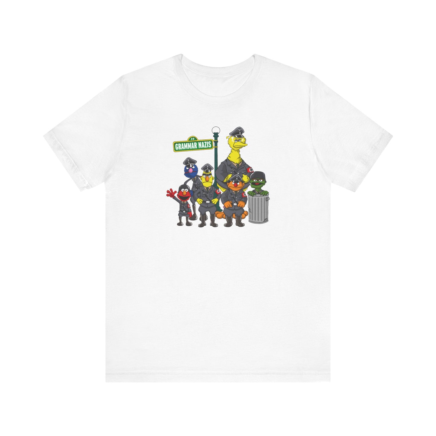 Grammar Nazis (Sesame Street)  - Men's T-Shirt