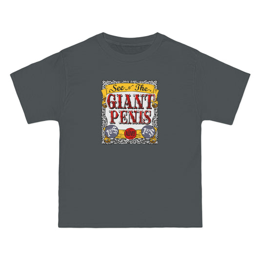 See The Giant Penis - Men's Heavyweight T-Shirt