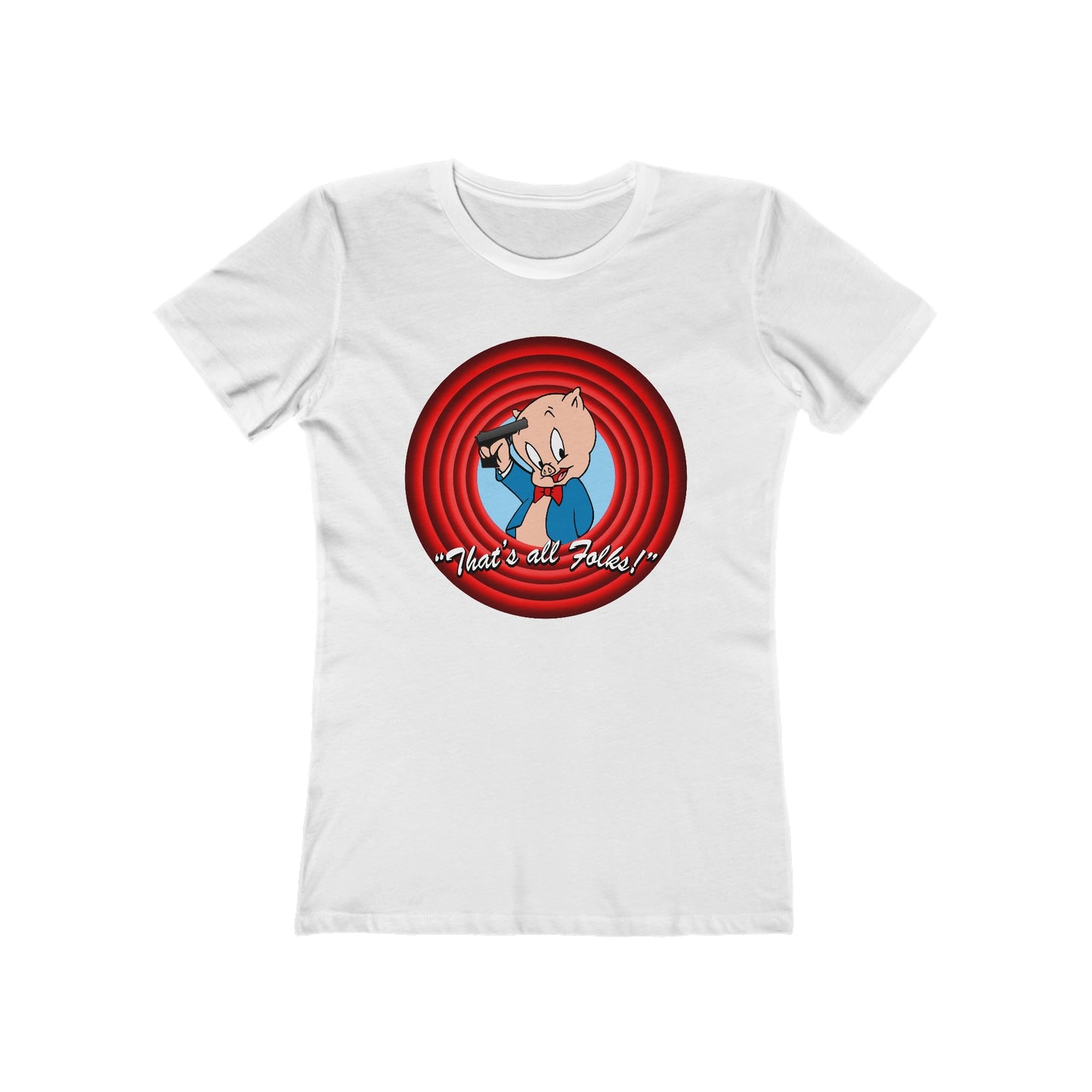 That's All Folks (Porky Pig) - Women’s T-Shirt