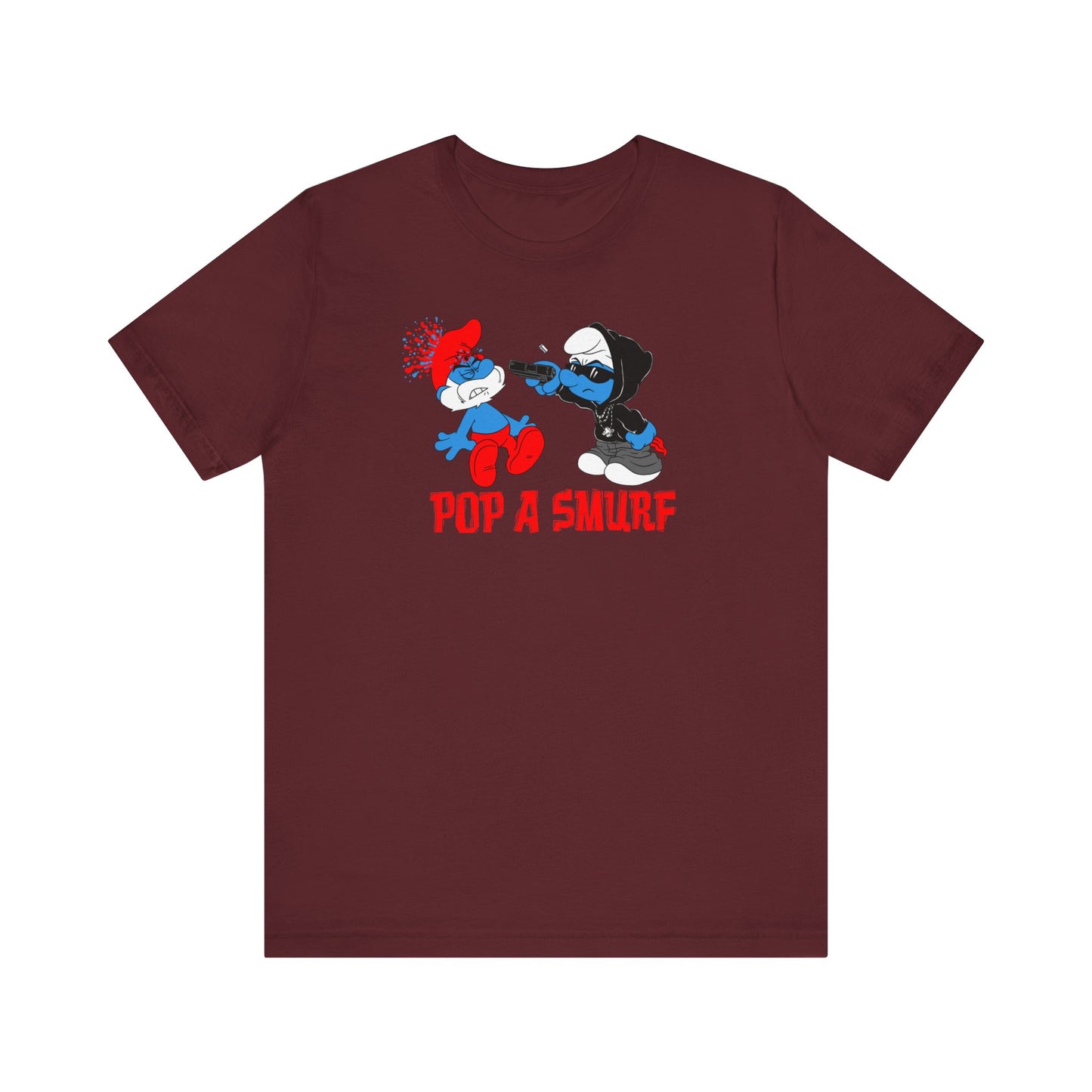 Pop A Smurf  - Men's T-Shirt