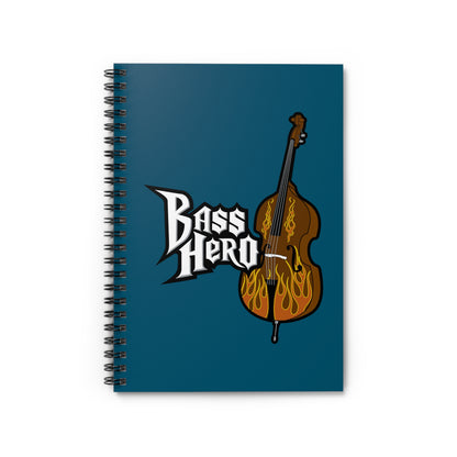 Bass Hero - Spiral Notebook