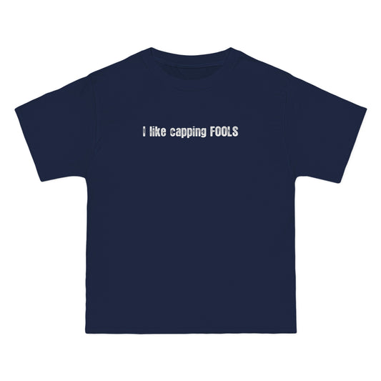 I Like Capping Fools - Men's Heavyweight T-Shirt