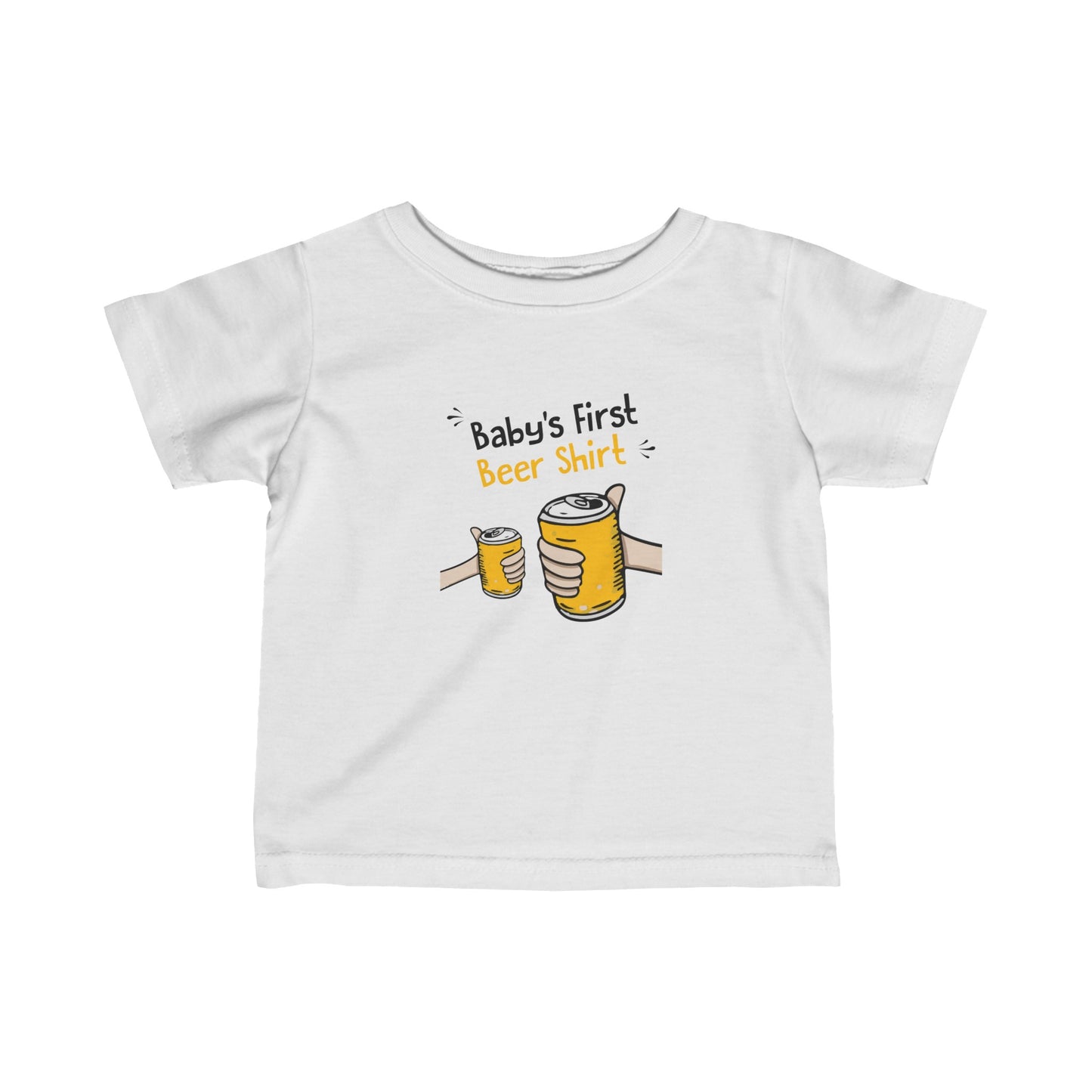 Baby's First Beer Shirt - Baby T-Shirt