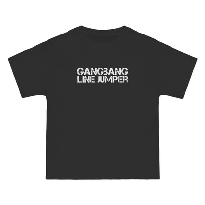 Gangbang Line Jumper - Men's Heavyweight T-Shirt