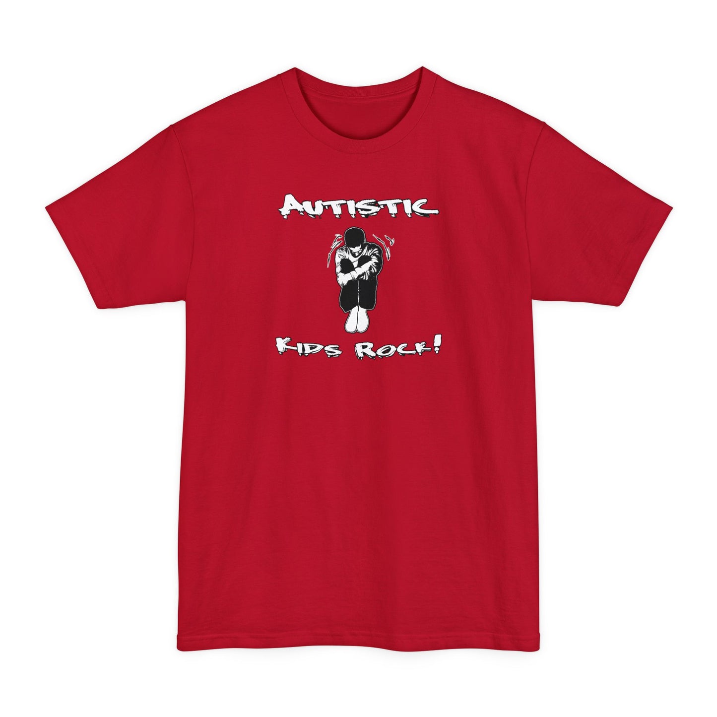 Autistic Kids Rock - Men's Tall T-Shirt