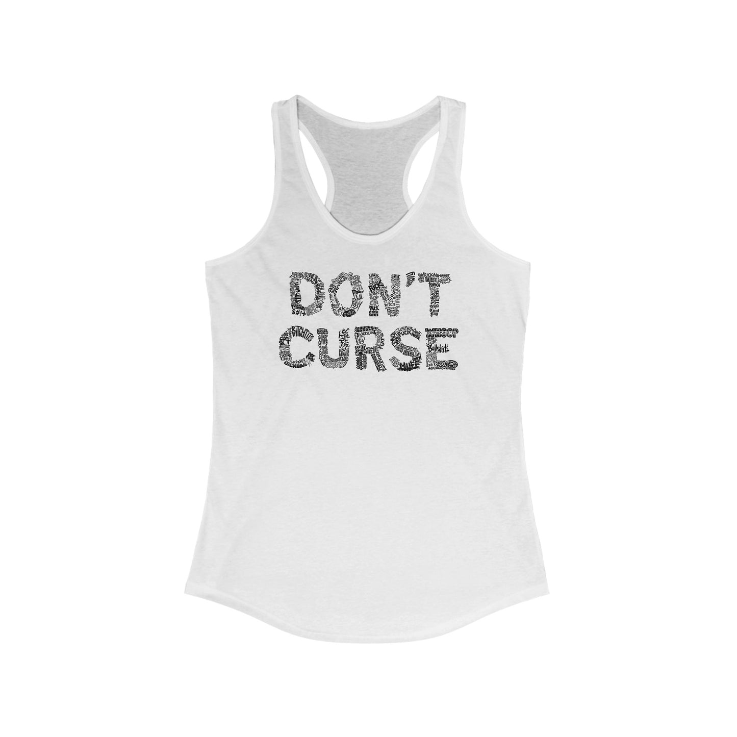 Don't Curse - Women's Racerback Tank