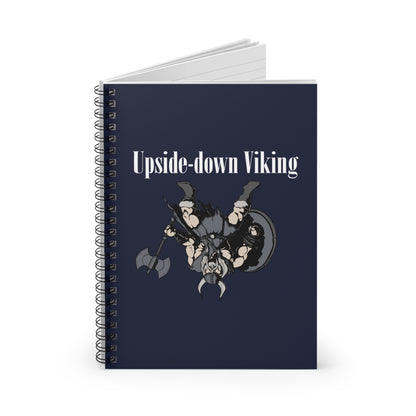 Upside-Down Viking - Spiral Notebook