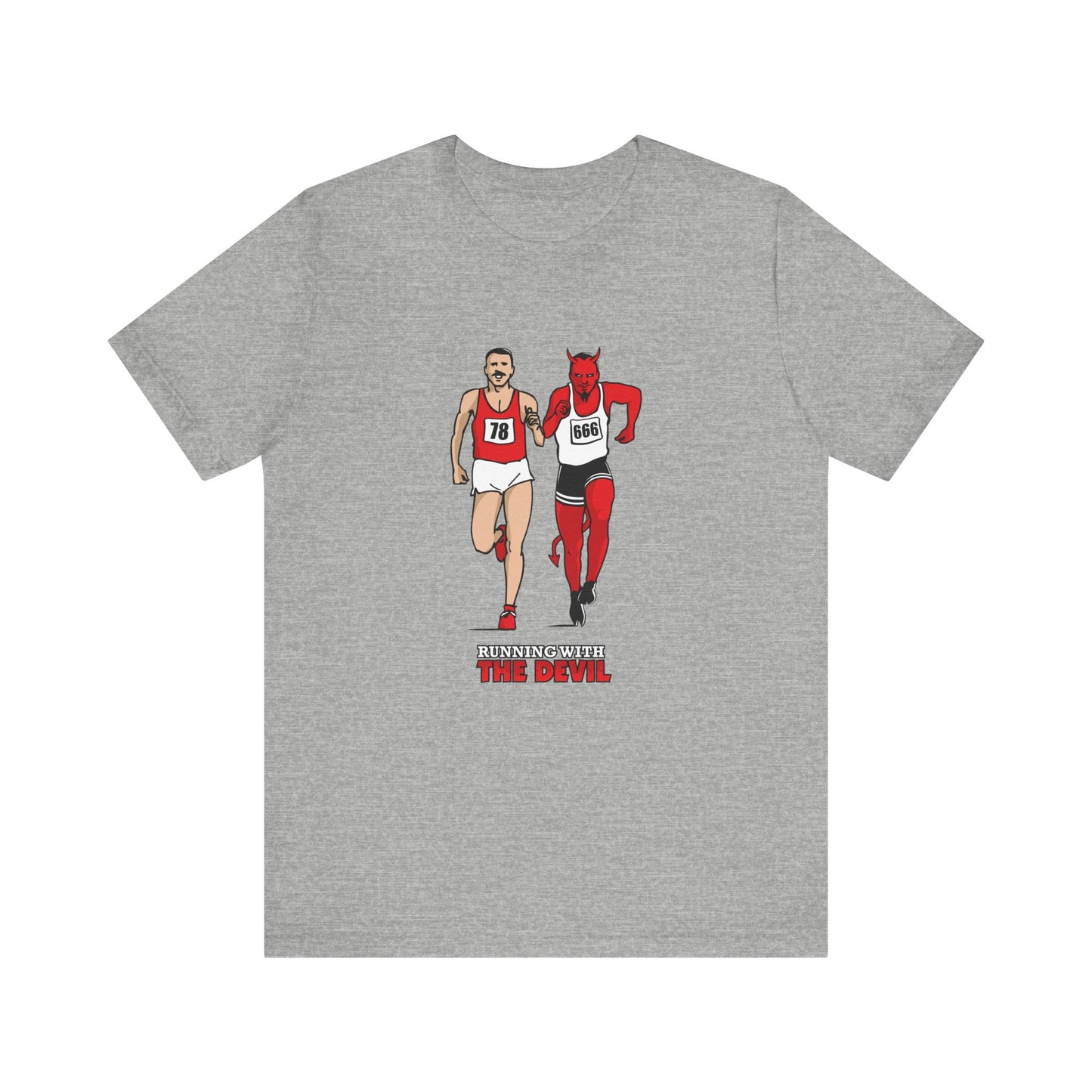 Running With The Devil - Men's T-Shirt