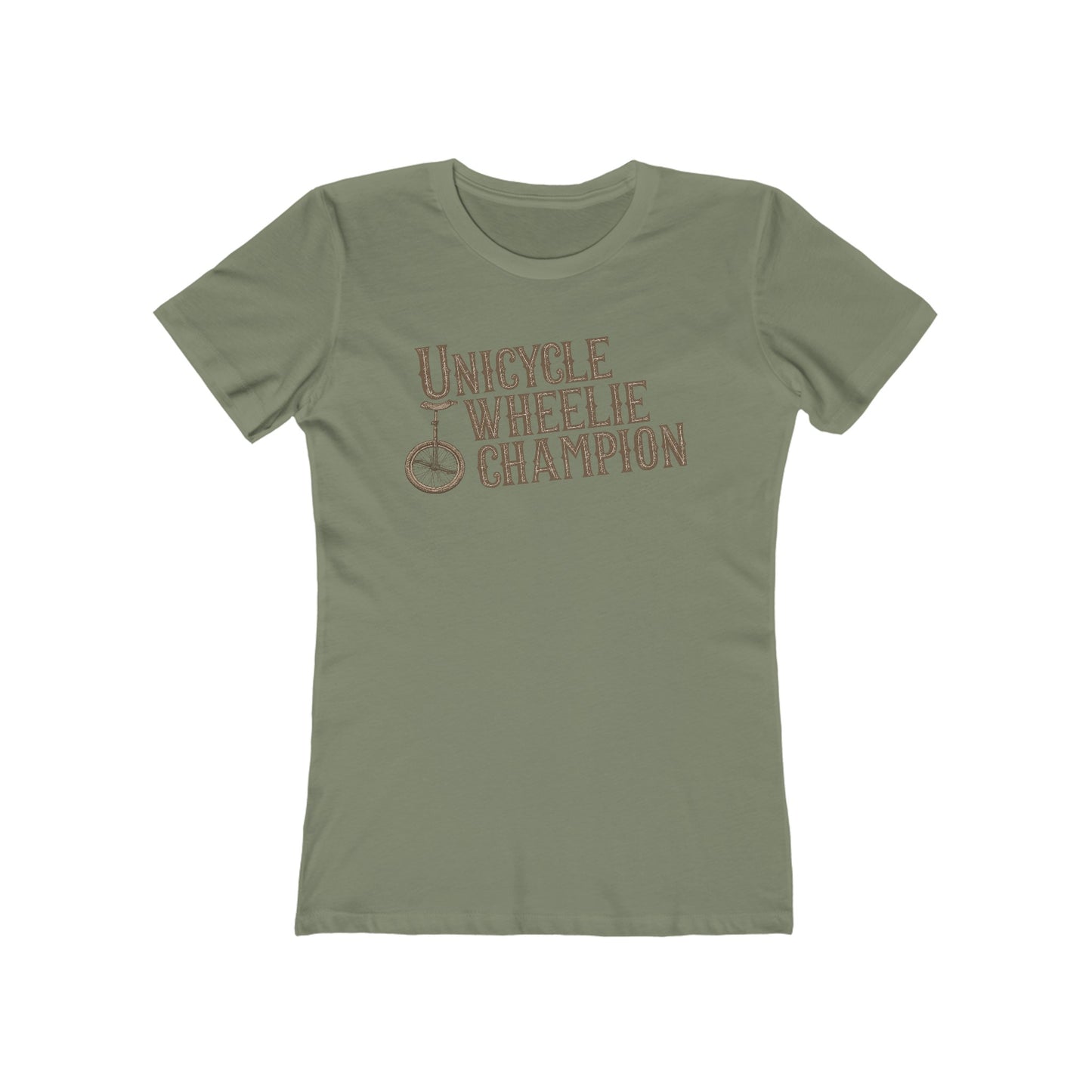 Unicycle Wheelie Champion - Women’s T-Shirt