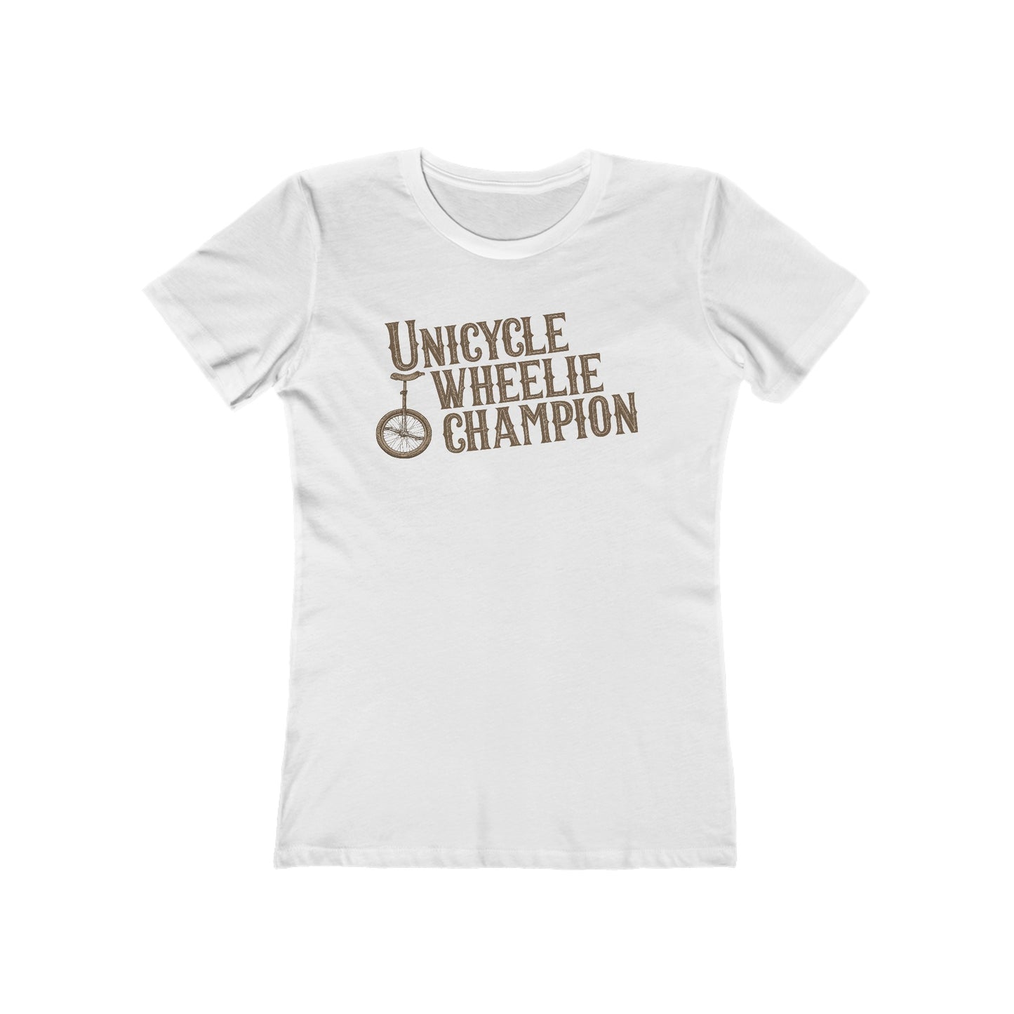 Unicycle Wheelie Champion - Women’s T-Shirt