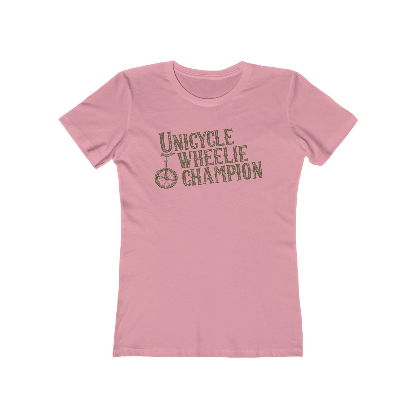 Unicycle Wheelie Champion - Women’s T-Shirt