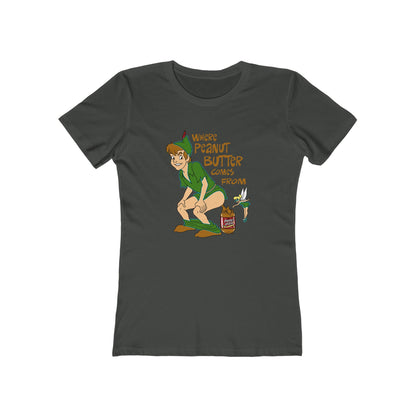 Where Peanut Butter Comes From - Women’s T-Shirt