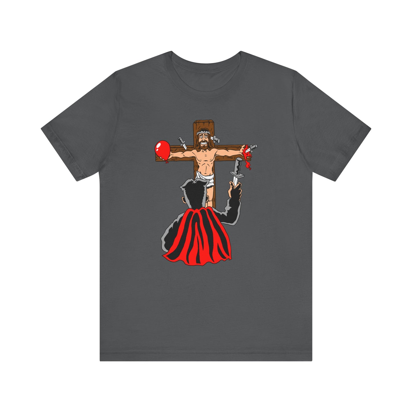 Jesus/Magician/Knives  - Men's T-Shirt