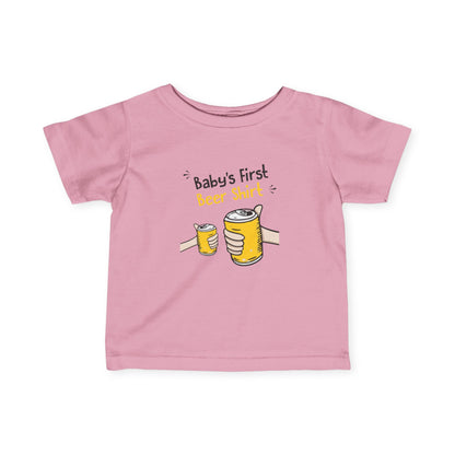 Baby's First Beer Shirt - Baby T-Shirt