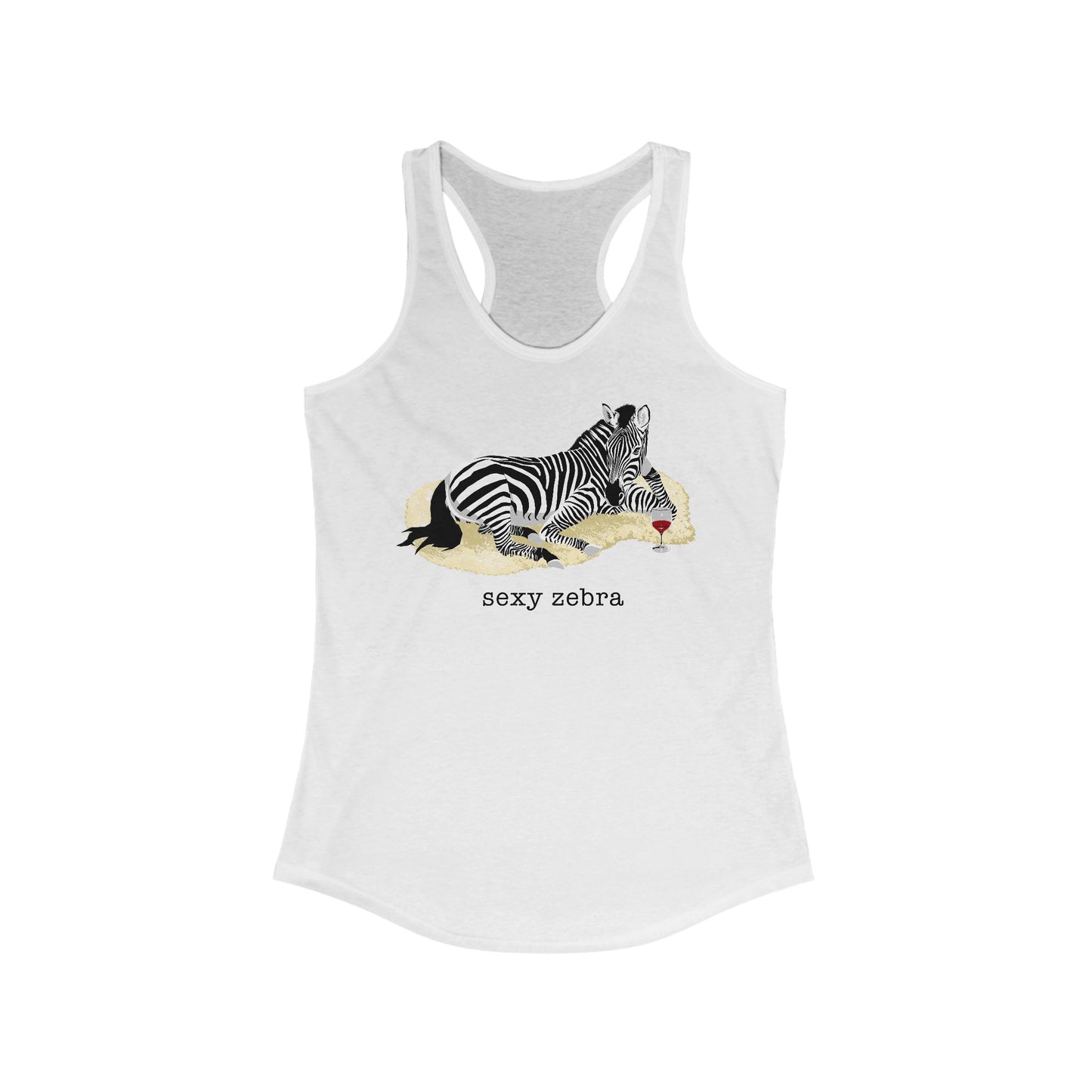 Sexy Zebra - Women's Racerback Tank