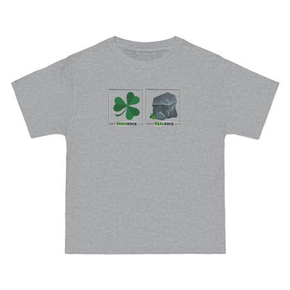 Shamrock Realrock - Men's Heavyweight T-Shirt