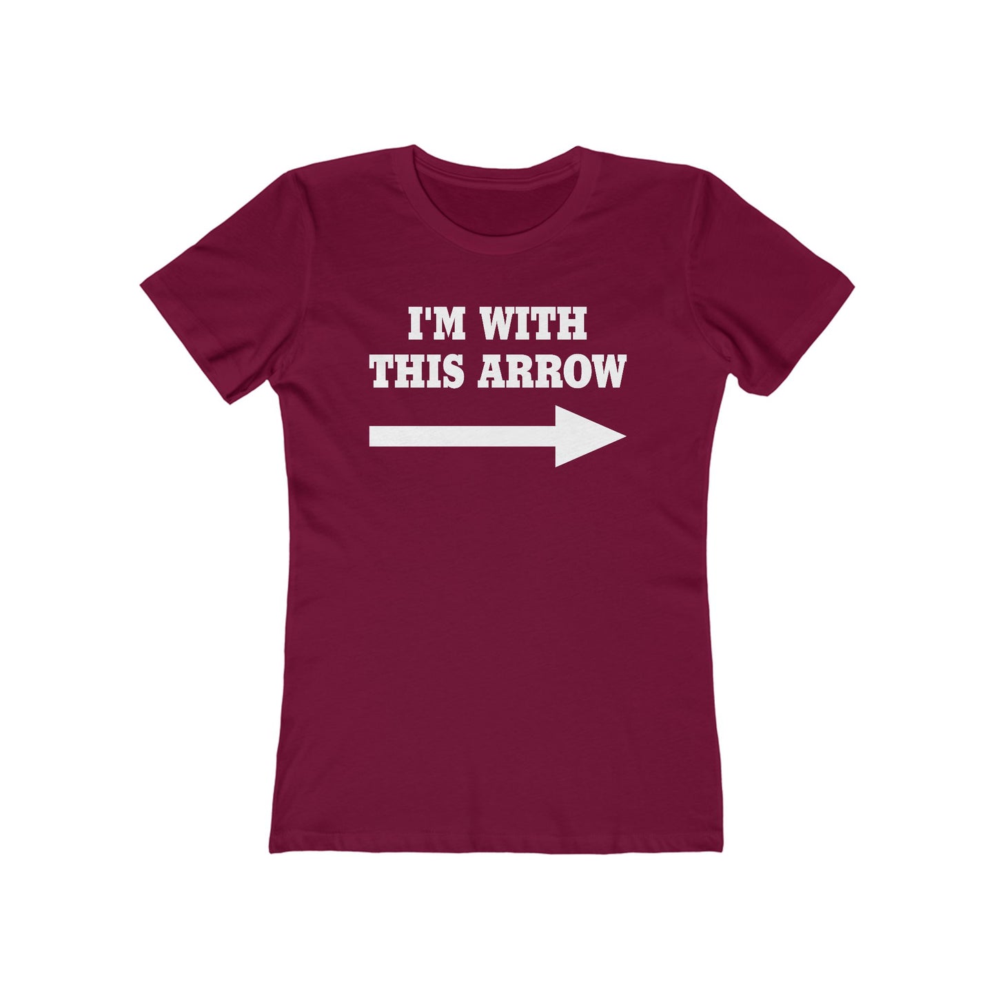 I'm With This Arrow - Women’s T-Shirt