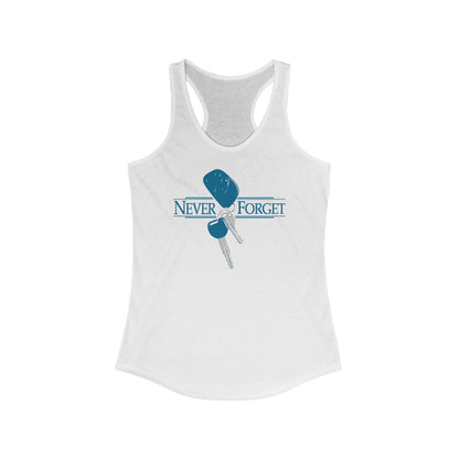 Never Forget (Keys)  - Women’s Racerback Tank