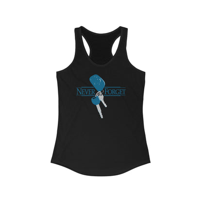 Never Forget (Keys)  - Women’s Racerback Tank