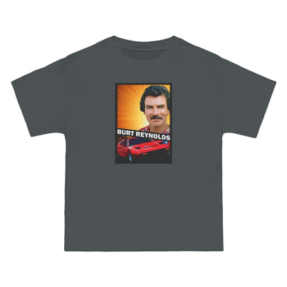 Burt Reynolds (Tom Selleck) - Men's Heavyweight T-Shirt