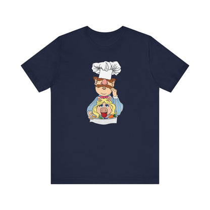 Chef's Special (Swedish Chef Serving Up Miss Piggy On A Platter) - Men's T-Shirt