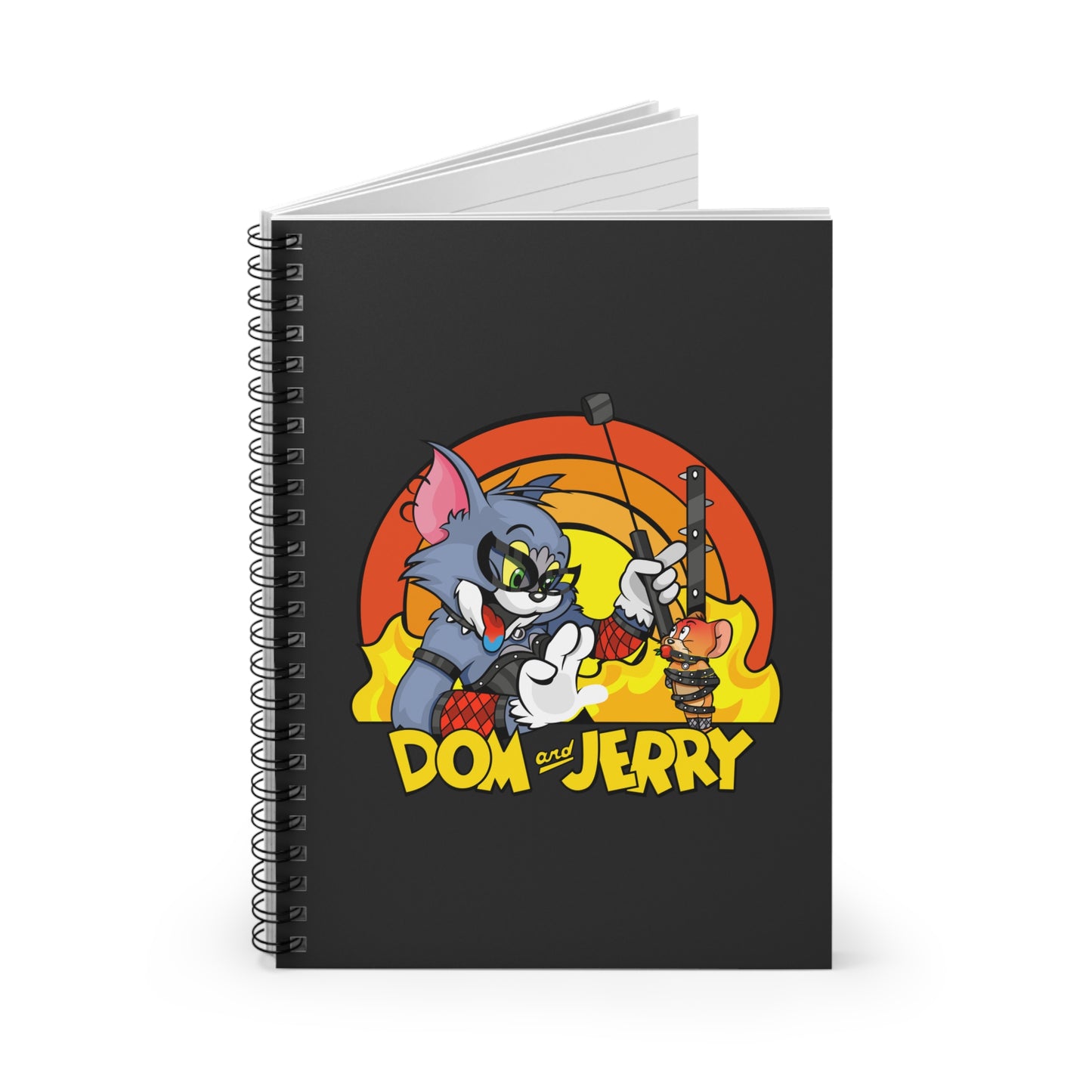 Dom And Jerry - Spiral Notebook