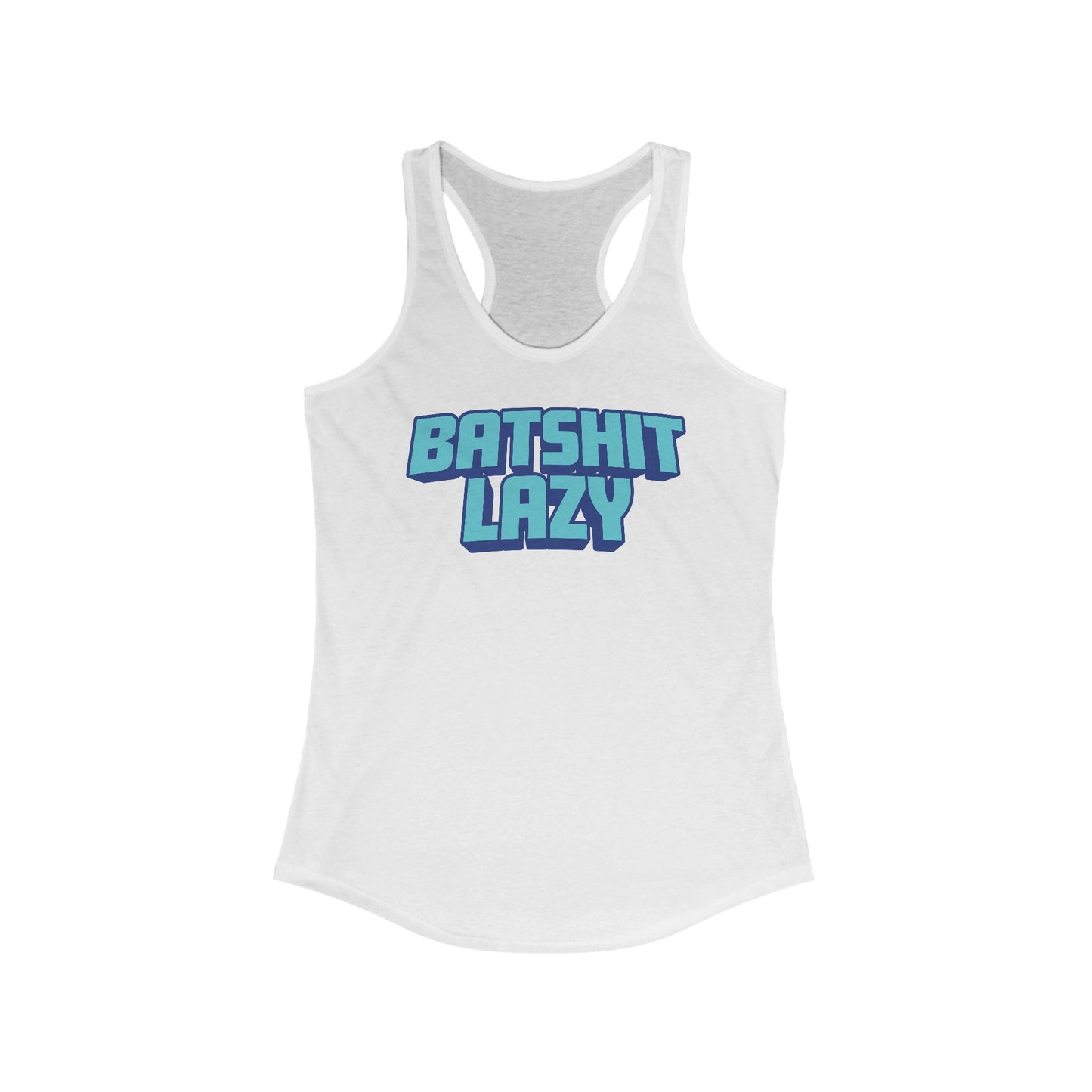 Batshit Lazy - Women's Racerback Tank