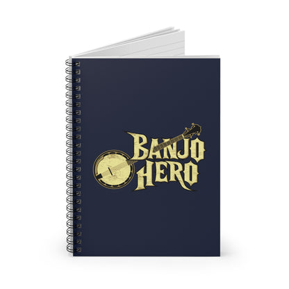 Banjo Hero - Spiral Notebook