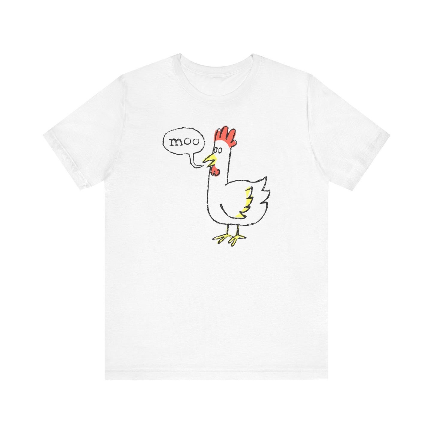 Moo (Chicken) - Men's T-Shirt