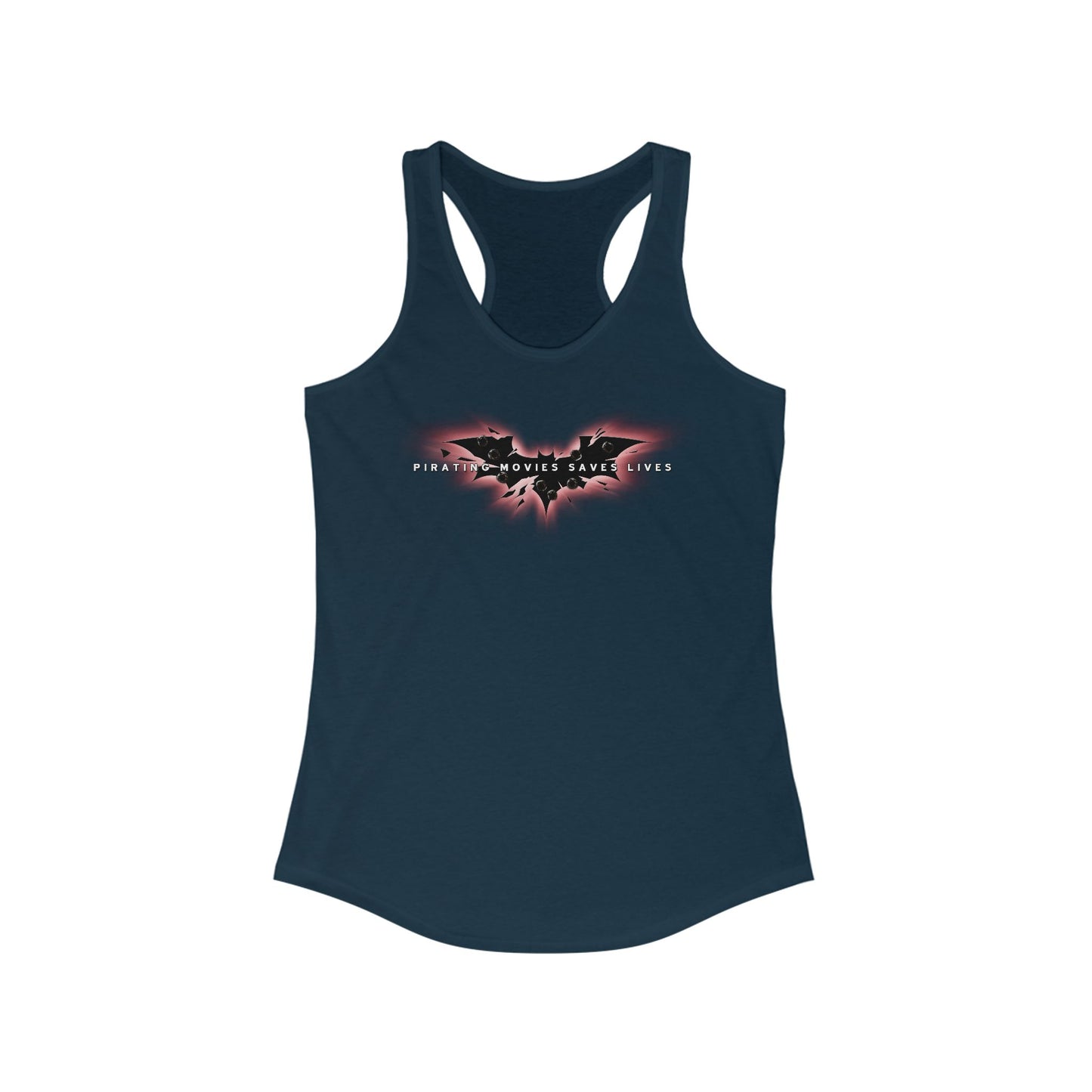 Pirating Movies Saves Lives - Women's Racerback Tank