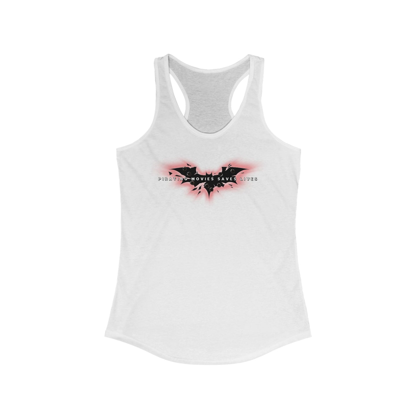 Pirating Movies Saves Lives - Women's Racerback Tank