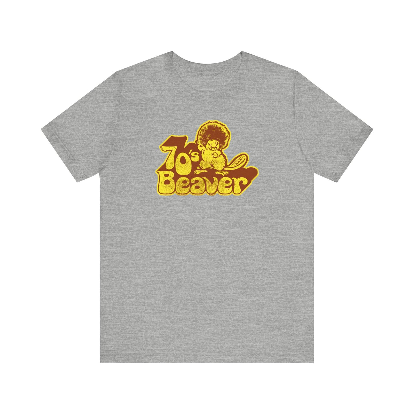 70's Beaver  - Men's T-Shirt