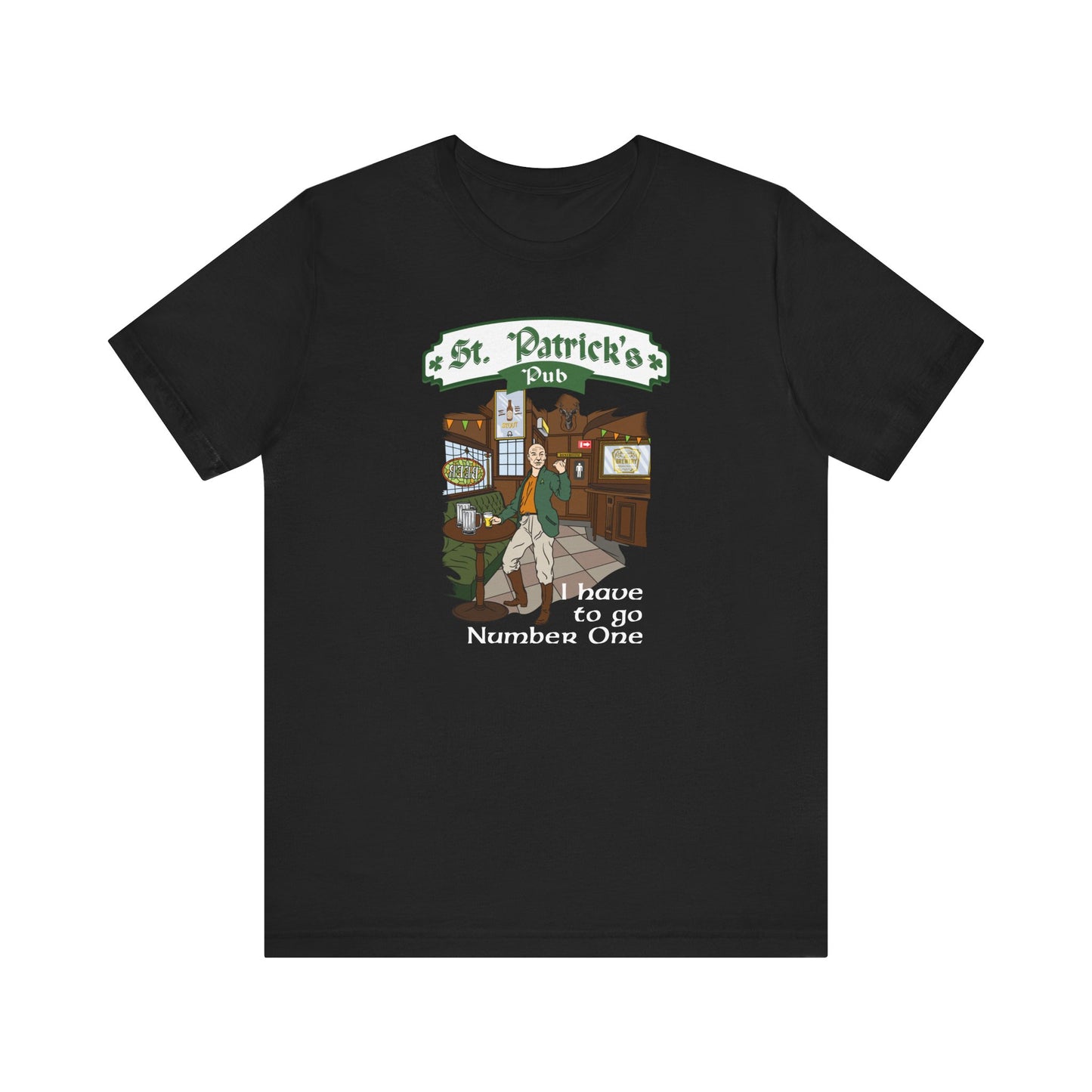 St. Patrick's Pub (Jean-Luc Picard) - Men's T-Shirt