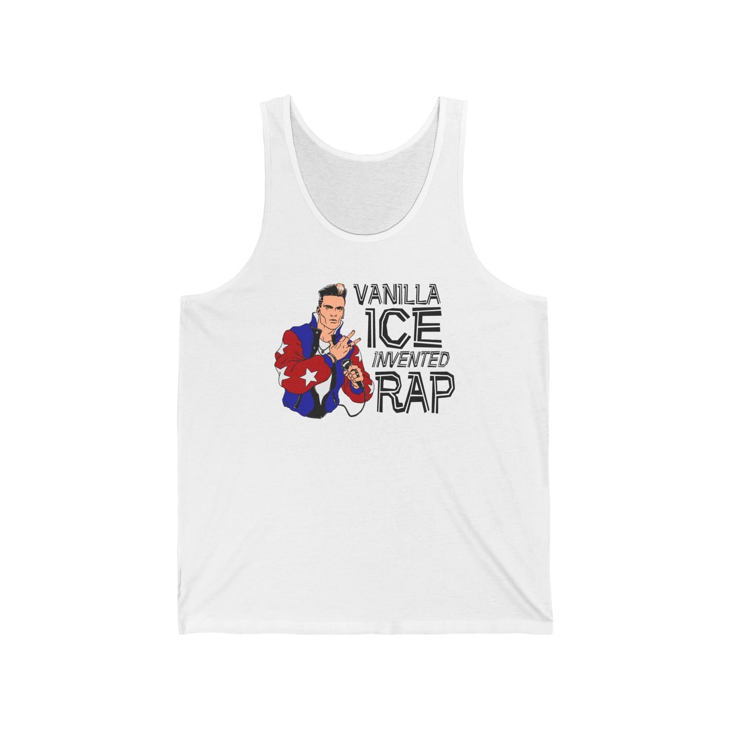 Vanilla Ice Invented Rap  - Unisex Tank