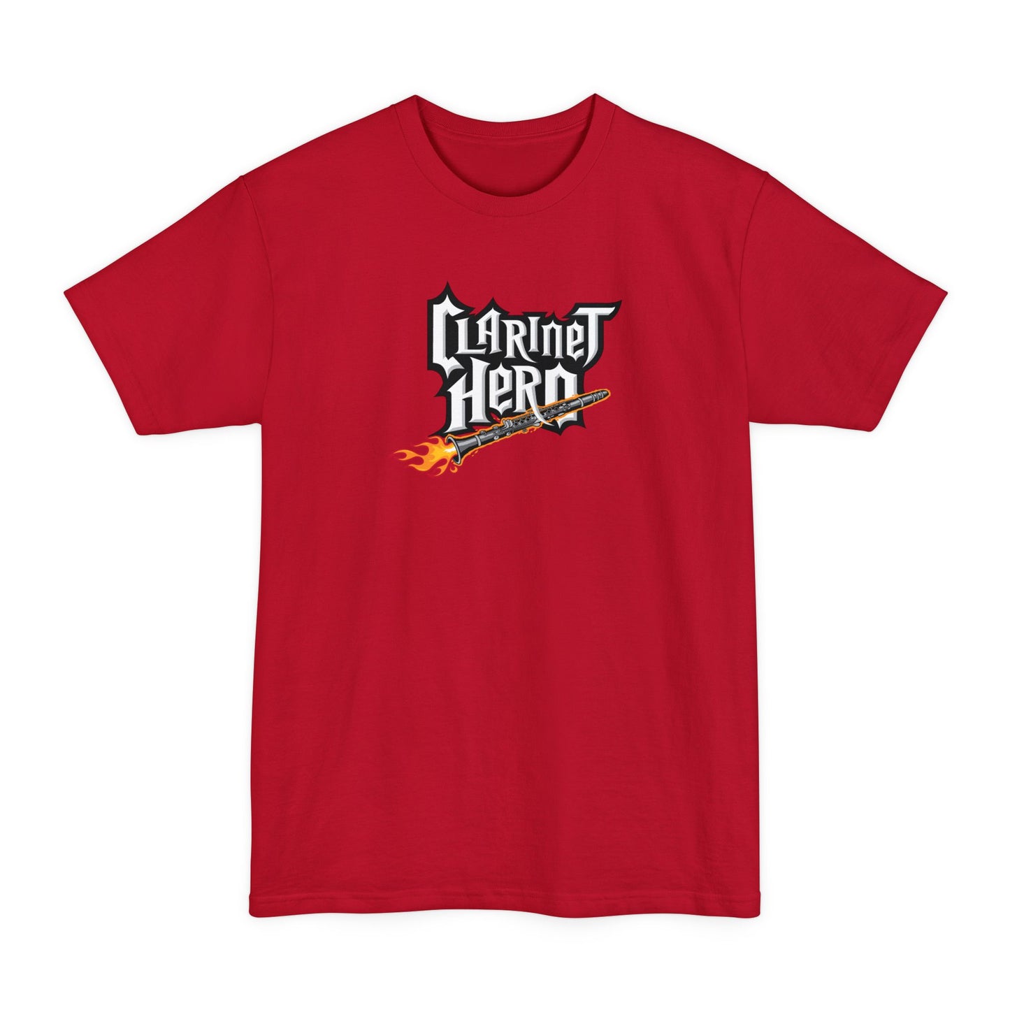 Clarinet Hero - Men's Tall T-Shirt