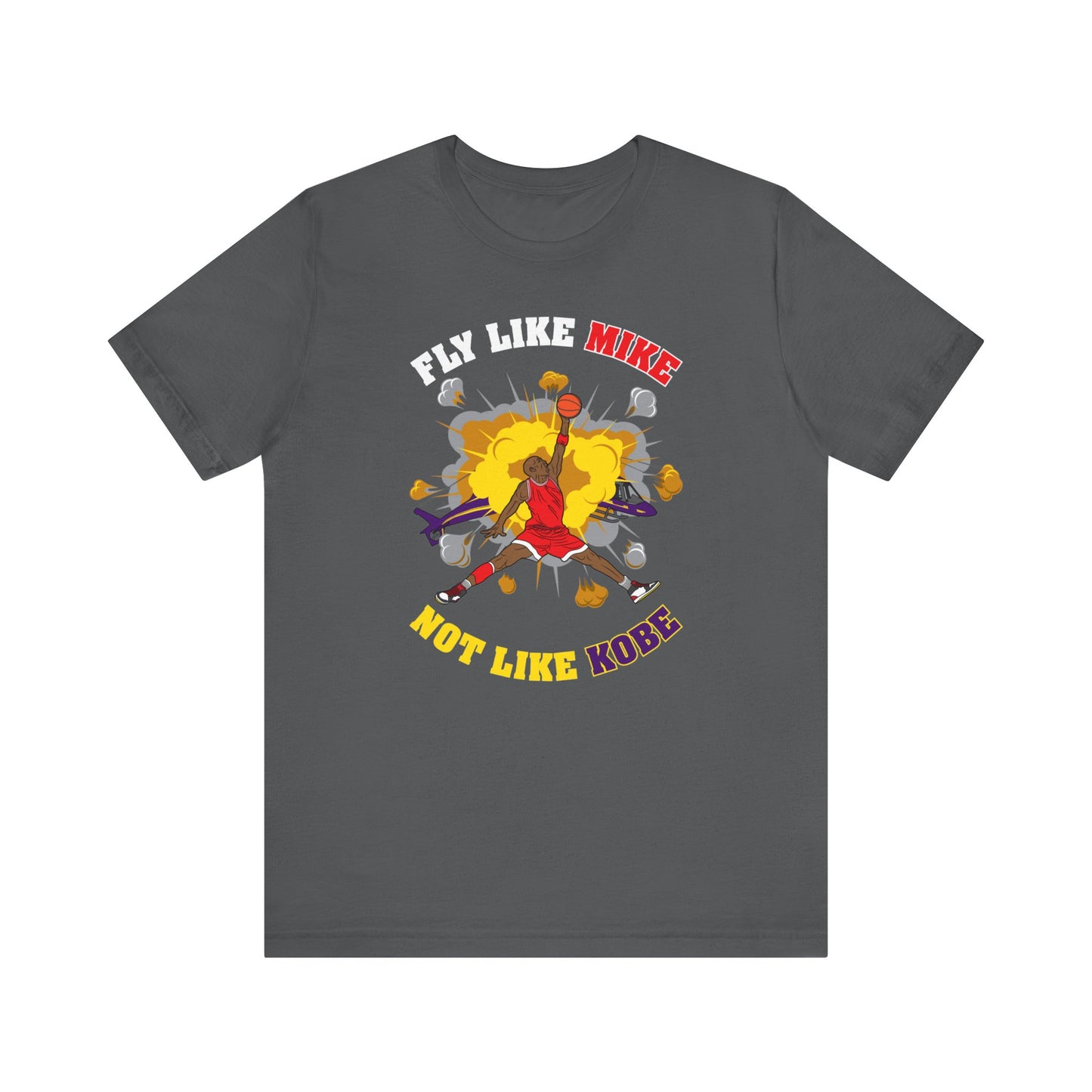 Fly Like Mike Not Like Kobe - Men's T-Shirt