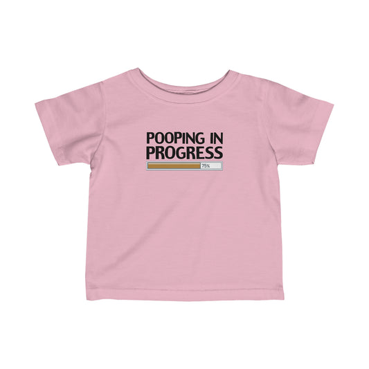 Pooping In Progress - Baby T-Shirt