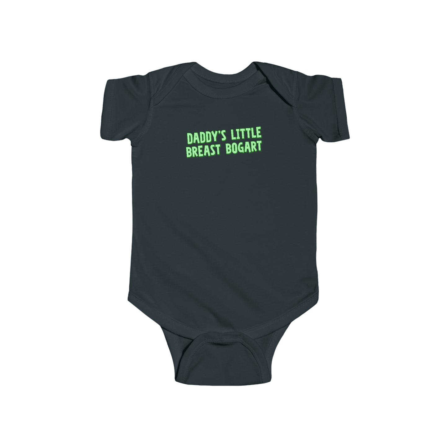 Daddy's Little Breast Bogart - Baby Onesie