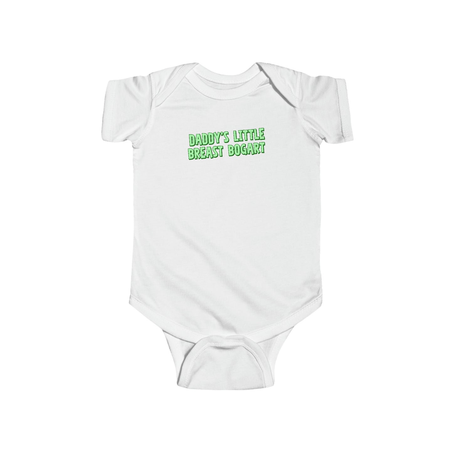 Daddy's Little Breast Bogart - Baby Onesie